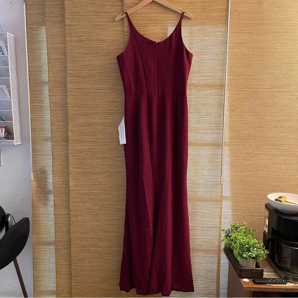 strapless open back dress Parker Gown – Dress the Population main image 1